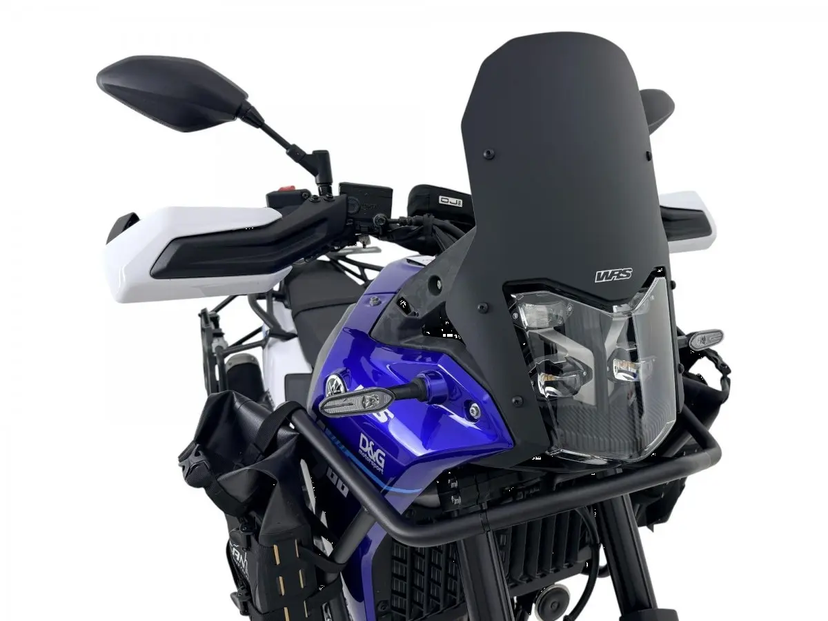 WRS Enduro Motorcycle Windscreen - 3.5cm Lower