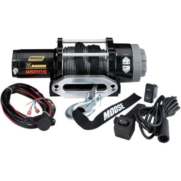 Moose Offroad- Snow Aggro Winch Synthetic Rope for UTV