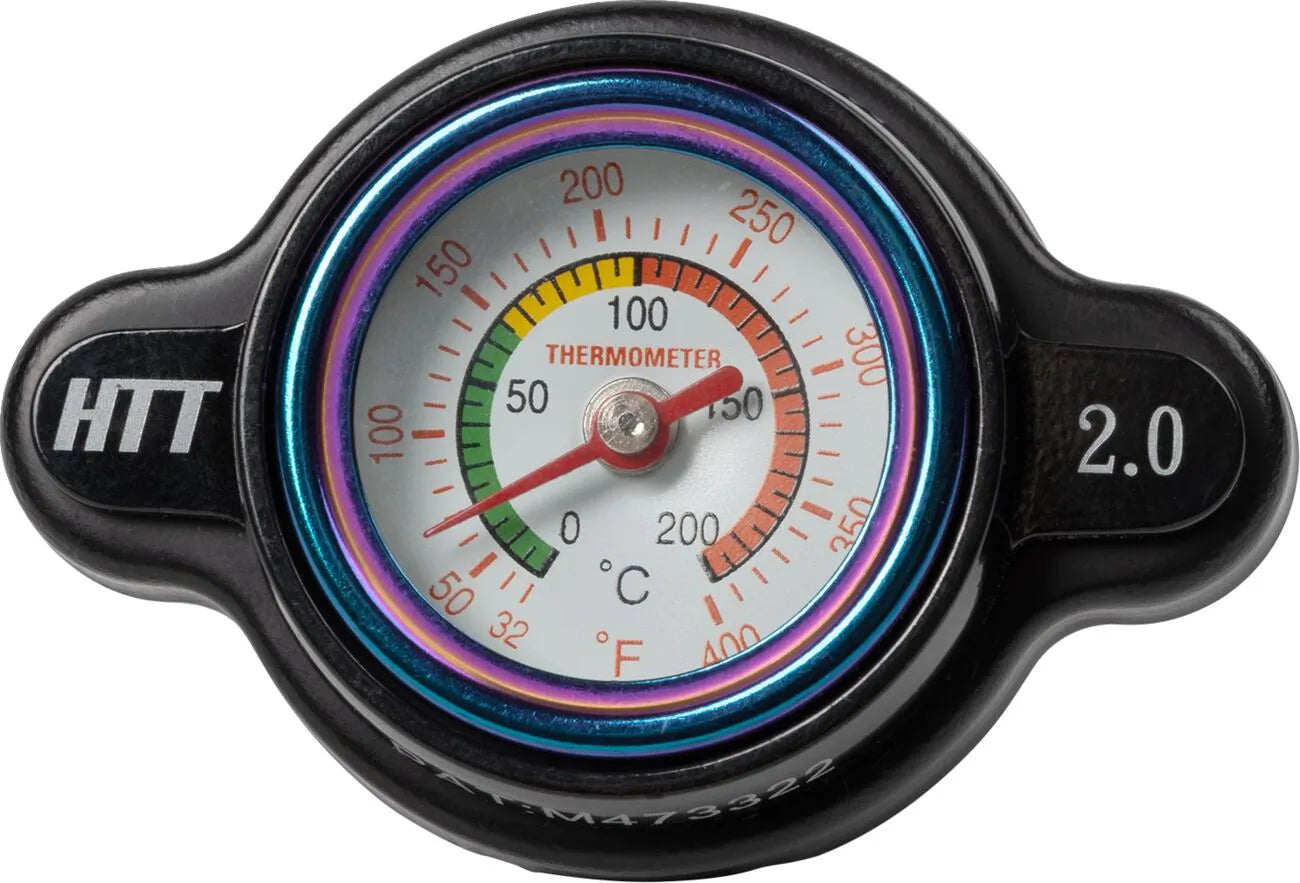 Moose Offroad Radiator Cap With Temperature Gauge