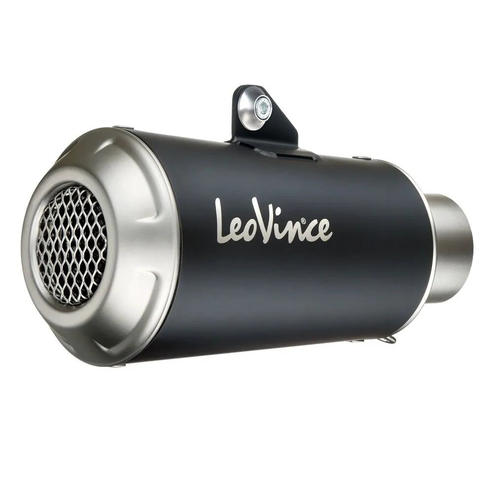 Leovince Lv-10 Black Edition Tłumik Slip-on - Homologacja Drogowa ECE