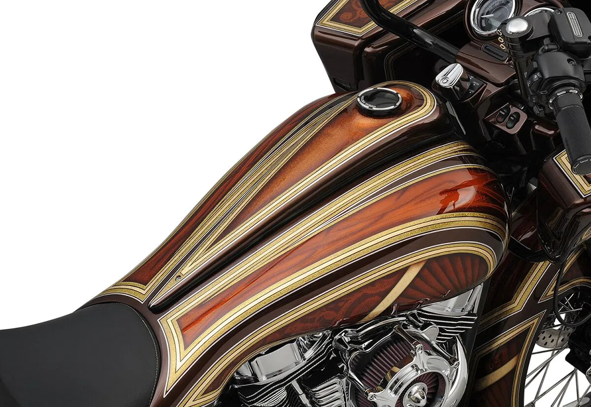 Klock Werks Custom Metal Dash for Motorcycle Tanks