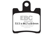 Ebc Sfac Carbon Series Skuterowe Klocki Hamulcowe - Wysoka Wytrzymałość