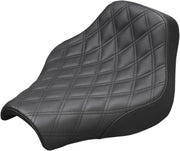 Saddlemen Renegade Solo Seat - Lattice Stitch - For Harley Davidson