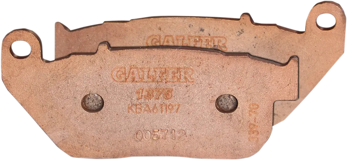 Galfer Hh Sintered Brake Pads For Street Riding - Rear
