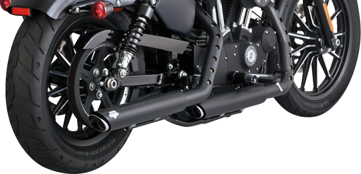 Vance & Hines Twin Slash Slip-on Tłumiki - 3" - Czarny - 2 szt - 46361
