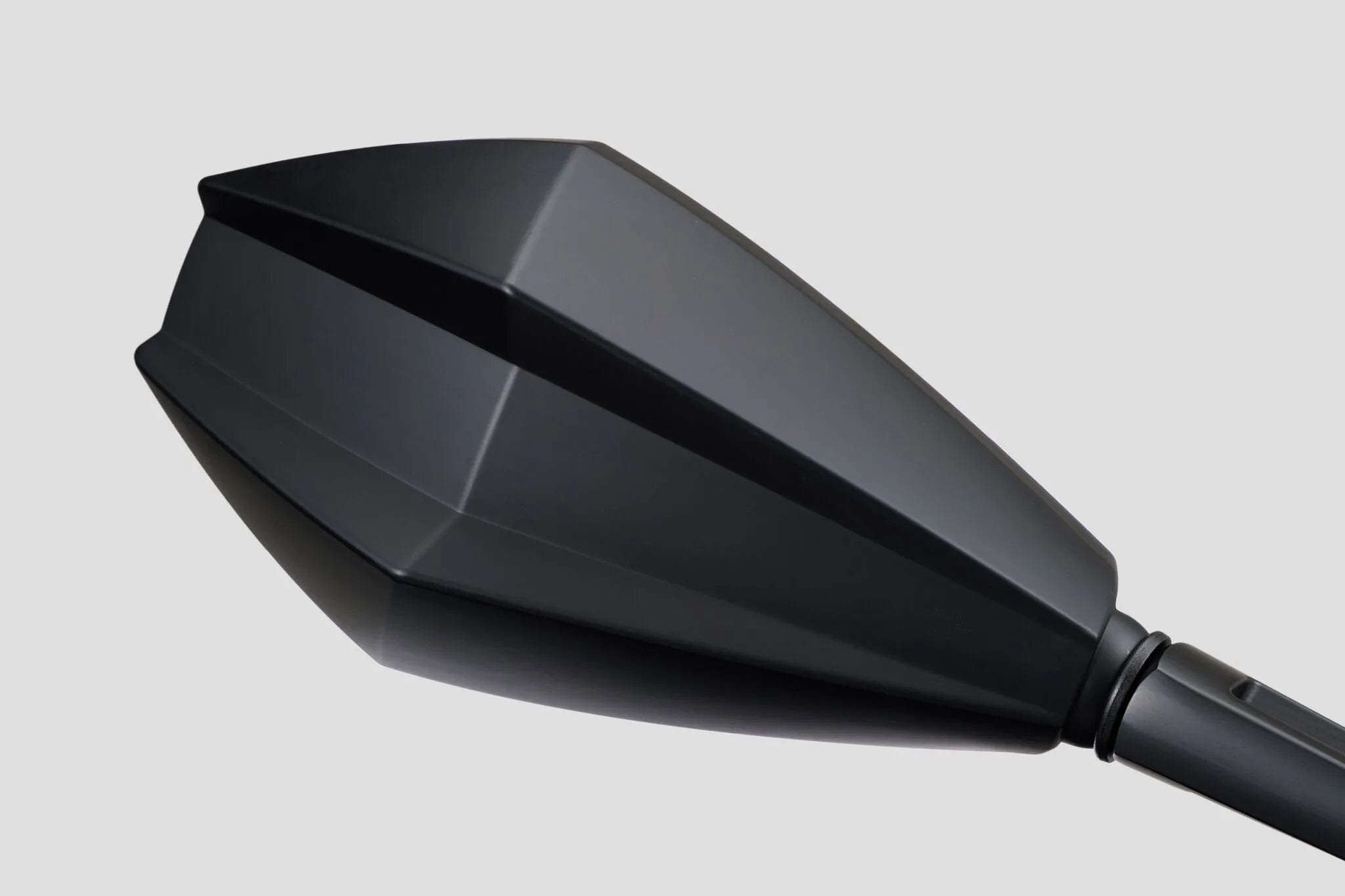 Daytona Aluminum Abs Mirror - Black