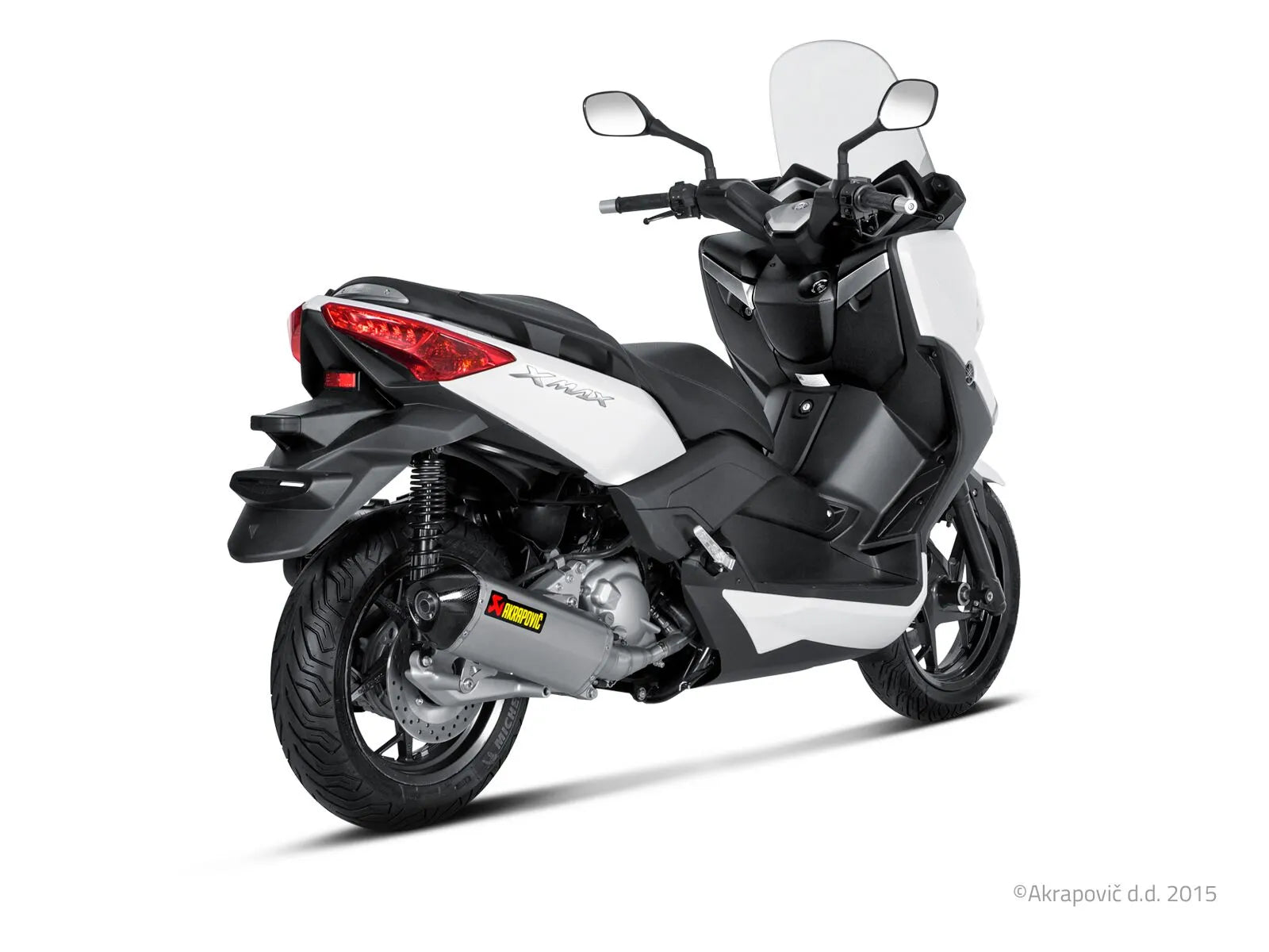 Tłumik Akrapovic Slip-on Line Do Skuterów - Homologacja Drogowa ECE