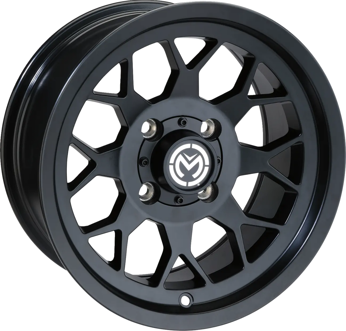 Moose Offroad 27X Wheel 14x7 4/110 4+3 Matte Black
