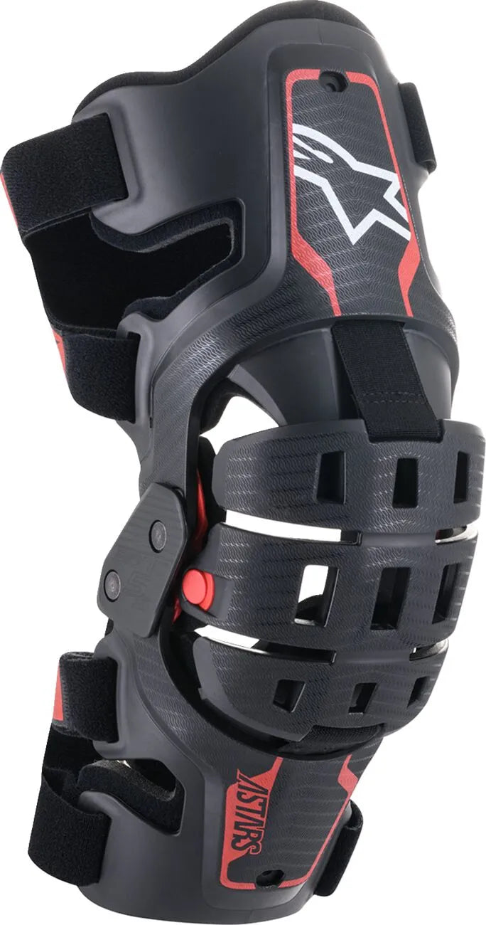Alpinestars Bionic 5S Youth Knee Braces Black Red