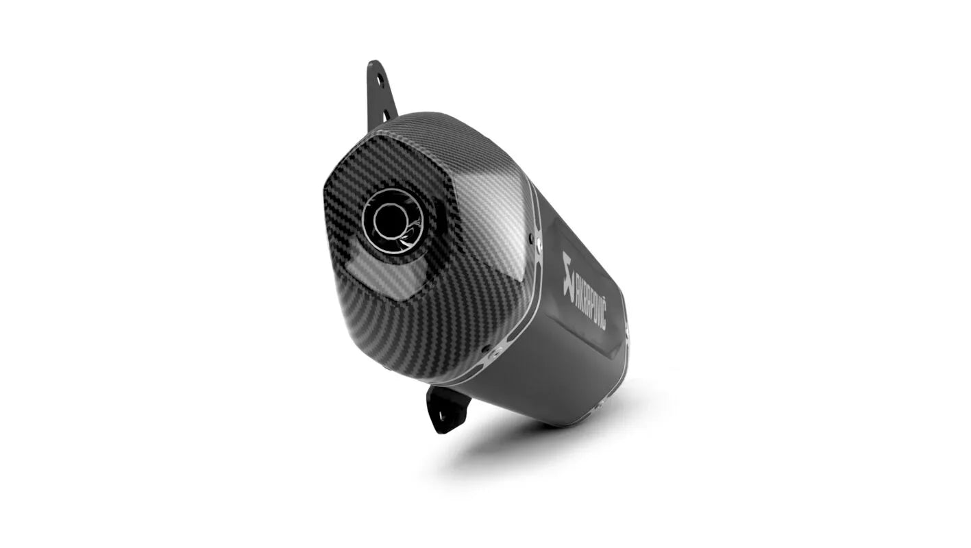 Tłumik Akrapovic Slip-on Line Do Skuterów - Homologacja Drogowa ECE