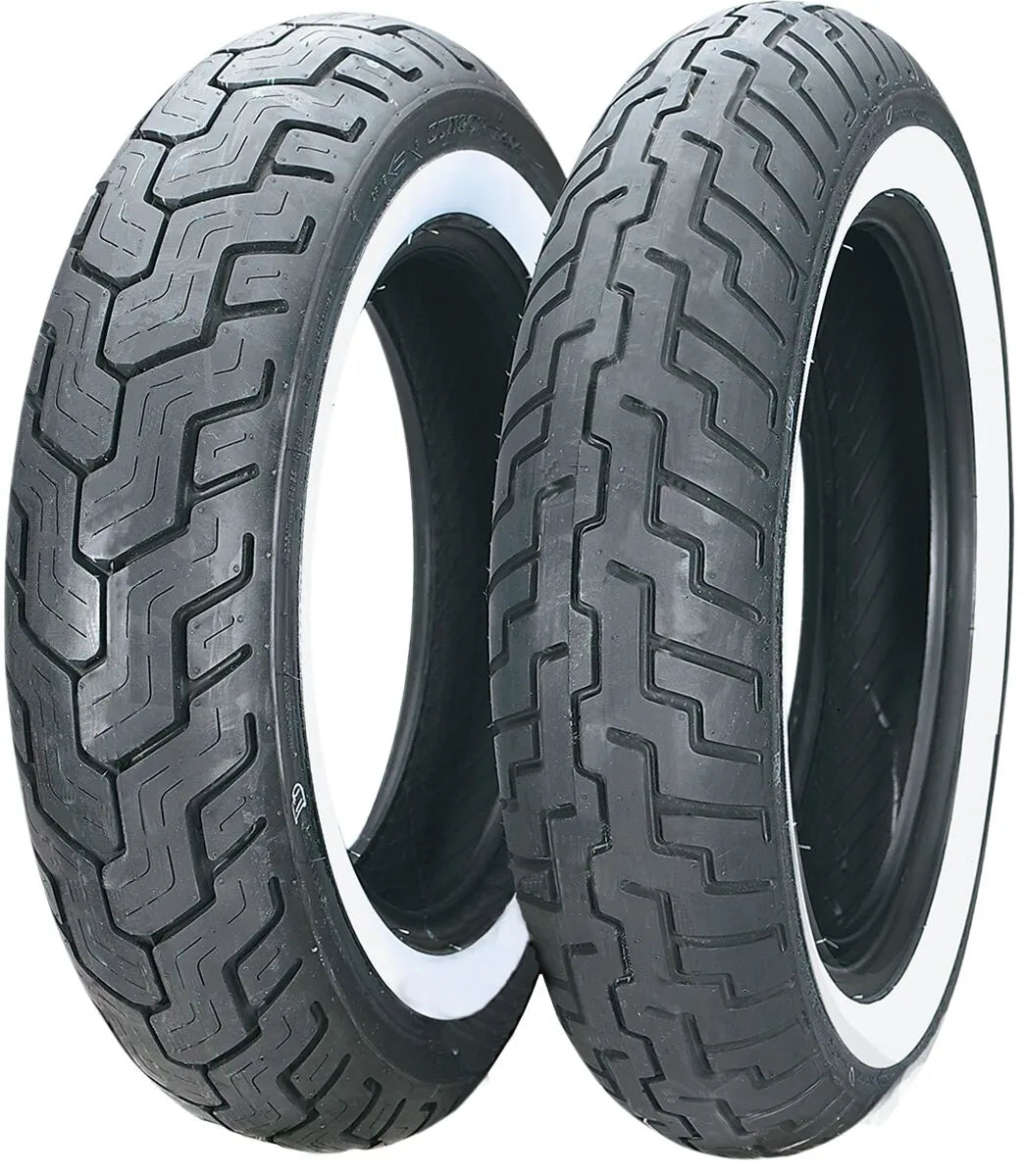 Dunlop D404 Tire 130/70-18 Front Blackwall