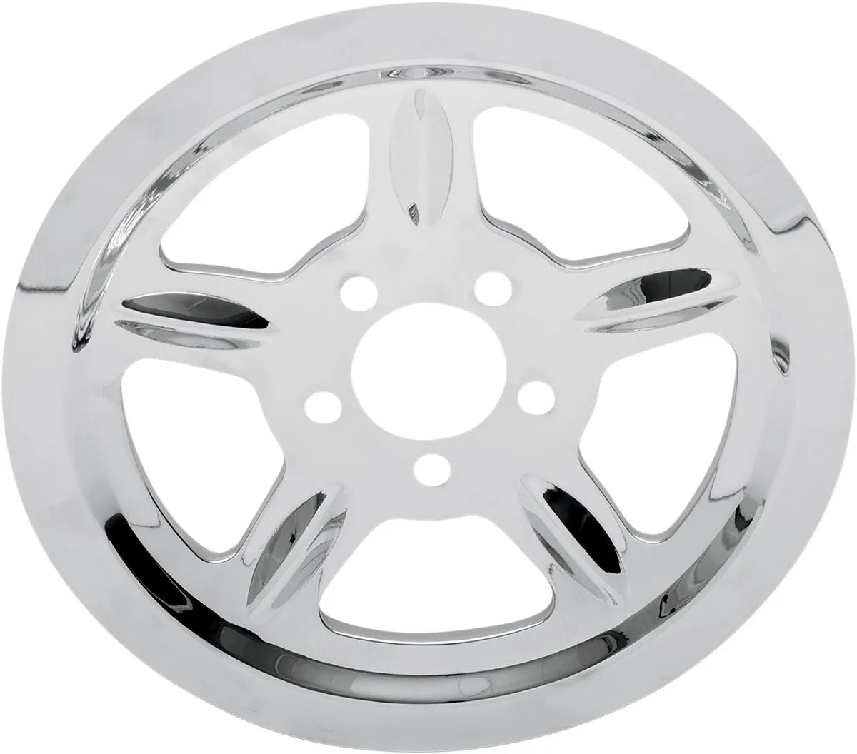 Chrome Outer Rear Pulley Insert