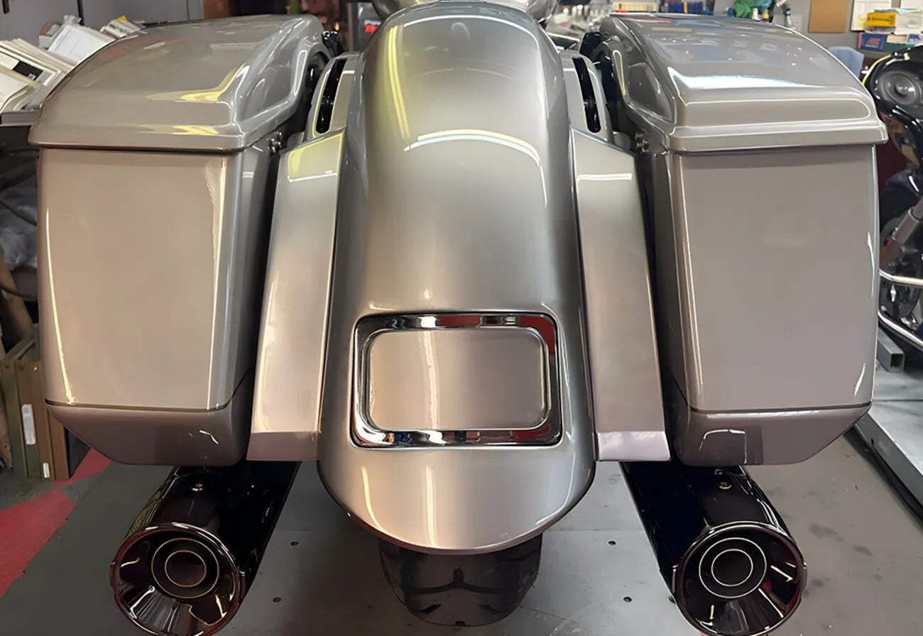 Paul Yaffe Bagger Nation Sport Short Rear Fender with Plate Frame