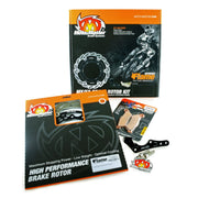 Moto-master Supermoto Racing Kit Z Tarczą Flame 320mm - Przód