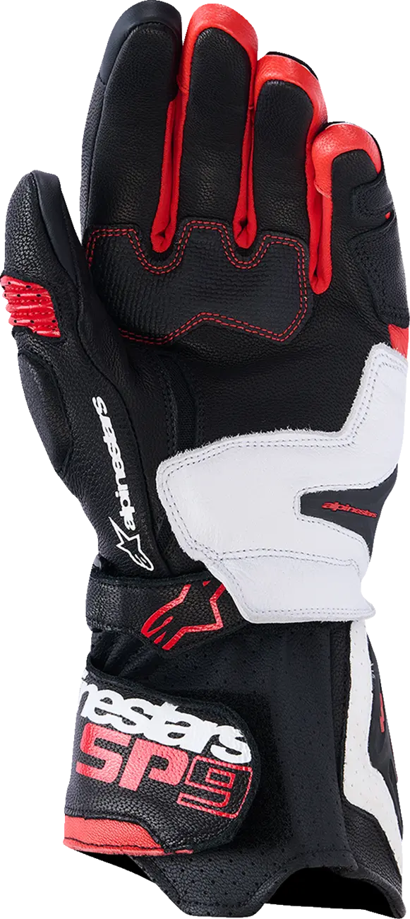 Alpinestars SP-9 Gloves Black/White/Red
