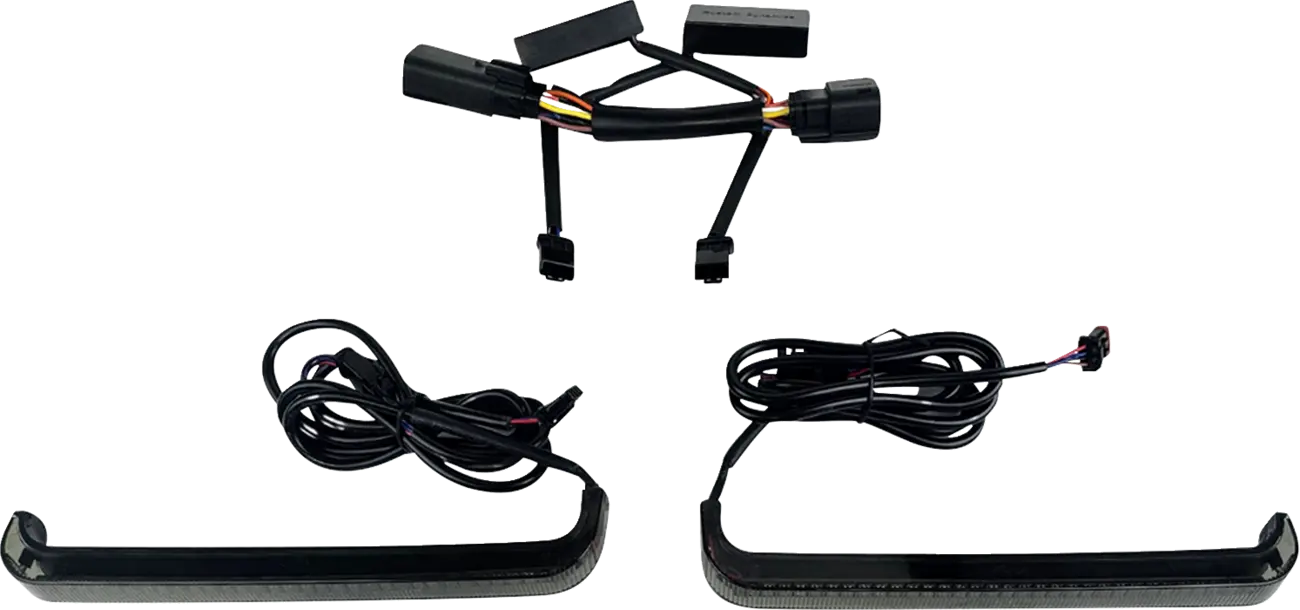 Custom Dynamics Low Profile Led Saddlebag Lights
