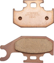 DP Brakes Spiekane Klocki Hamulcowe Do Atv/utv - Przód i Tył