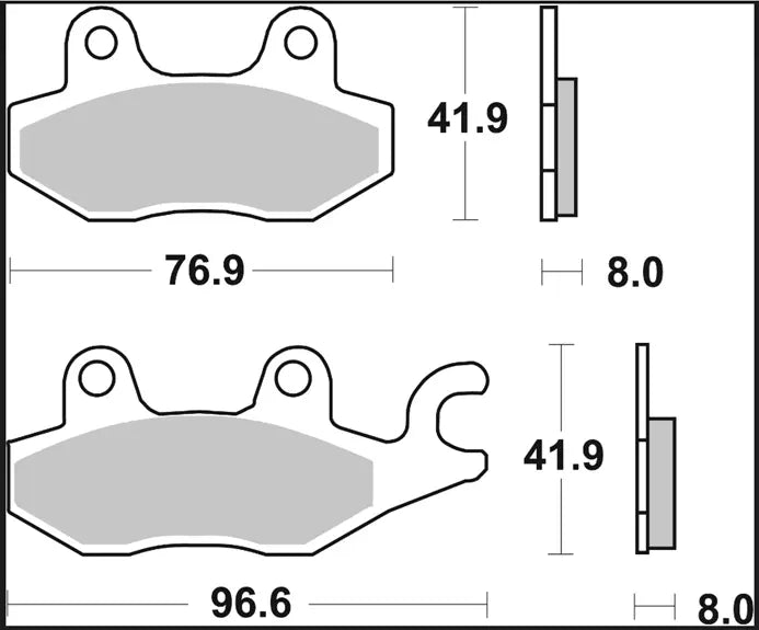 Brembo Sa Spiekane Klocki Hamulcowe Do Motocykli Drogowych