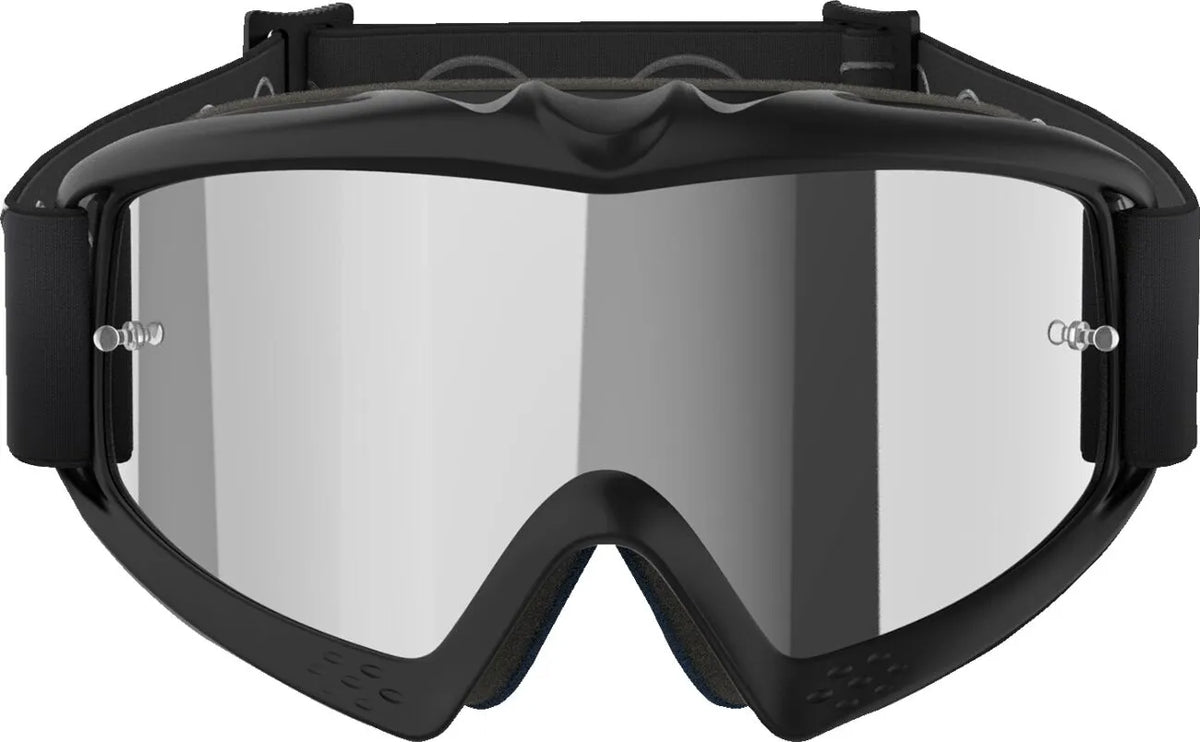 Alpinestars Vision Corp Youth Goggle Black Mirror-Silver