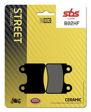 Sbs Hf Street Ceramic Organic Klocki Hamulcowe - Przód & Tył