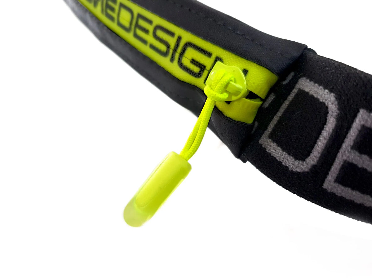 Onedesign Polyester Waterproof Belt Pouch - Black/Yellow - BP
