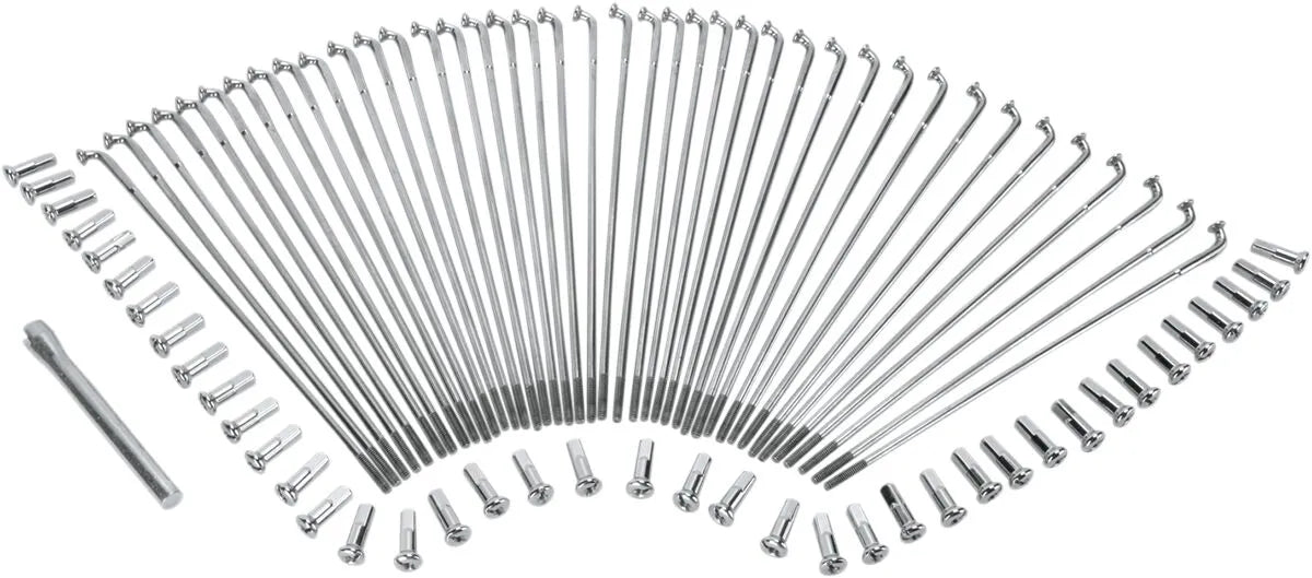 DRAG SPECIALTIES Spoke Set for 19" Front Wide Glide