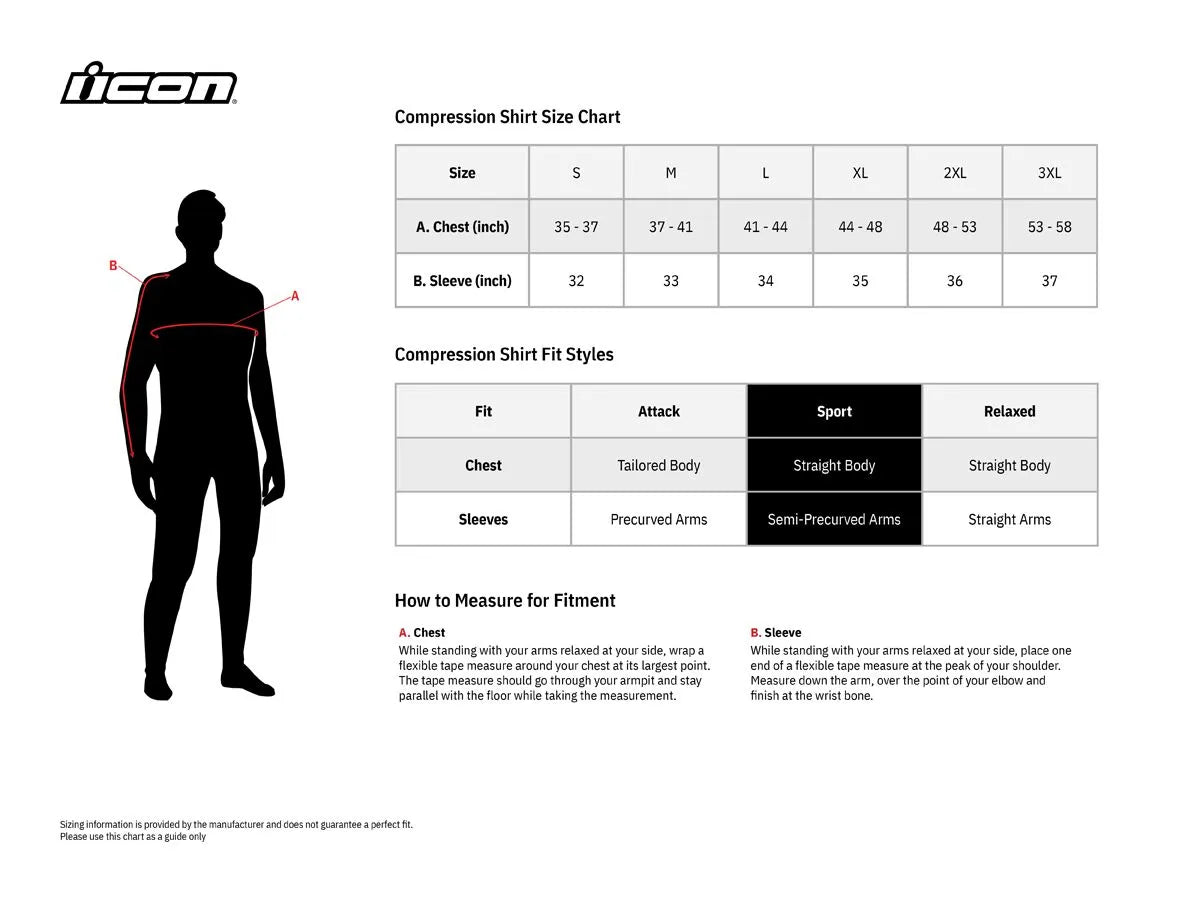 Icon Field Armor Compression Shirt Black