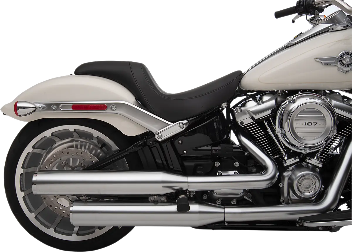 Drag Specialties Predator Seat - Black - For Harley Davidson