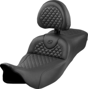 Saddlemen Roadsofa Dragon Scale Seat - For Harley Davidson