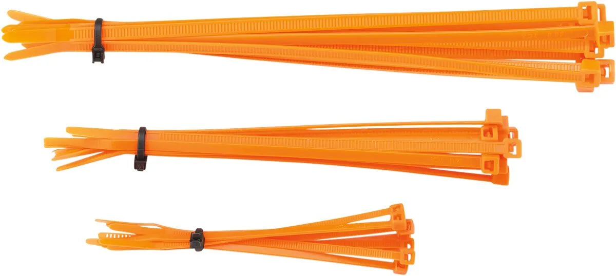 Moose Offroad Cable Ties Orange 30-Pack
