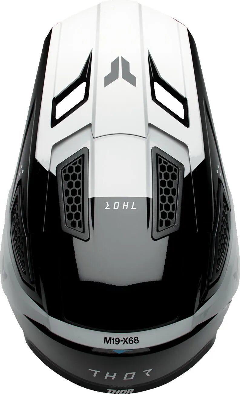 Thor Fleet Storm Helmet - Mx, White/black