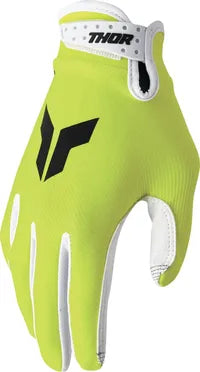 Thor Launchmode Gloves - White/Acid