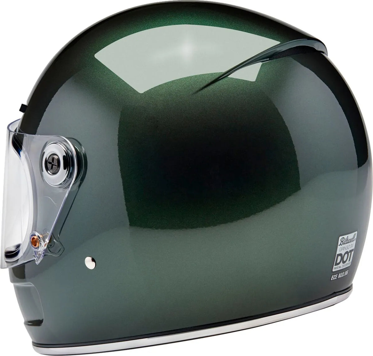 Biltwell Gringo SV Helmet Metallic Sierra Green