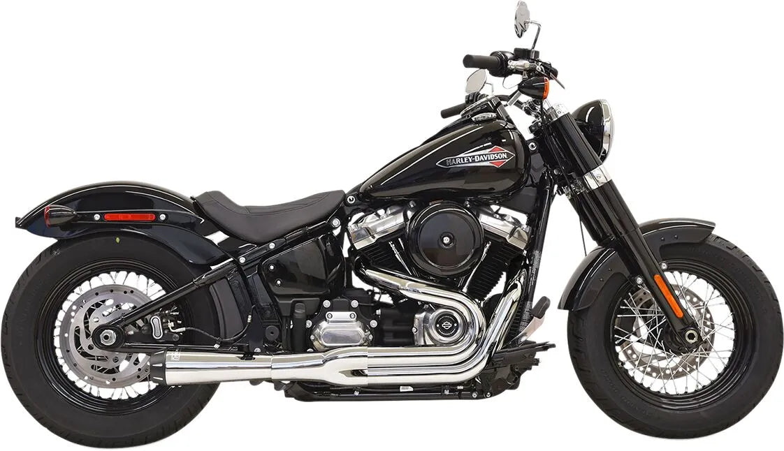 Bassani Xhaust 2-w-1 Road Rage Układ Wydechowy Chrom