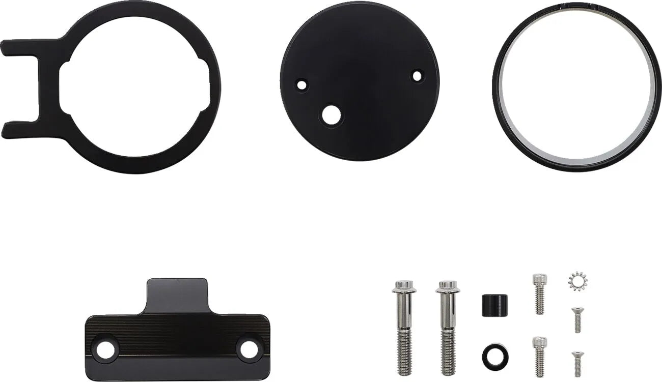 Slyfox Gauge Mount - Billet Aluminum, Black Anodized