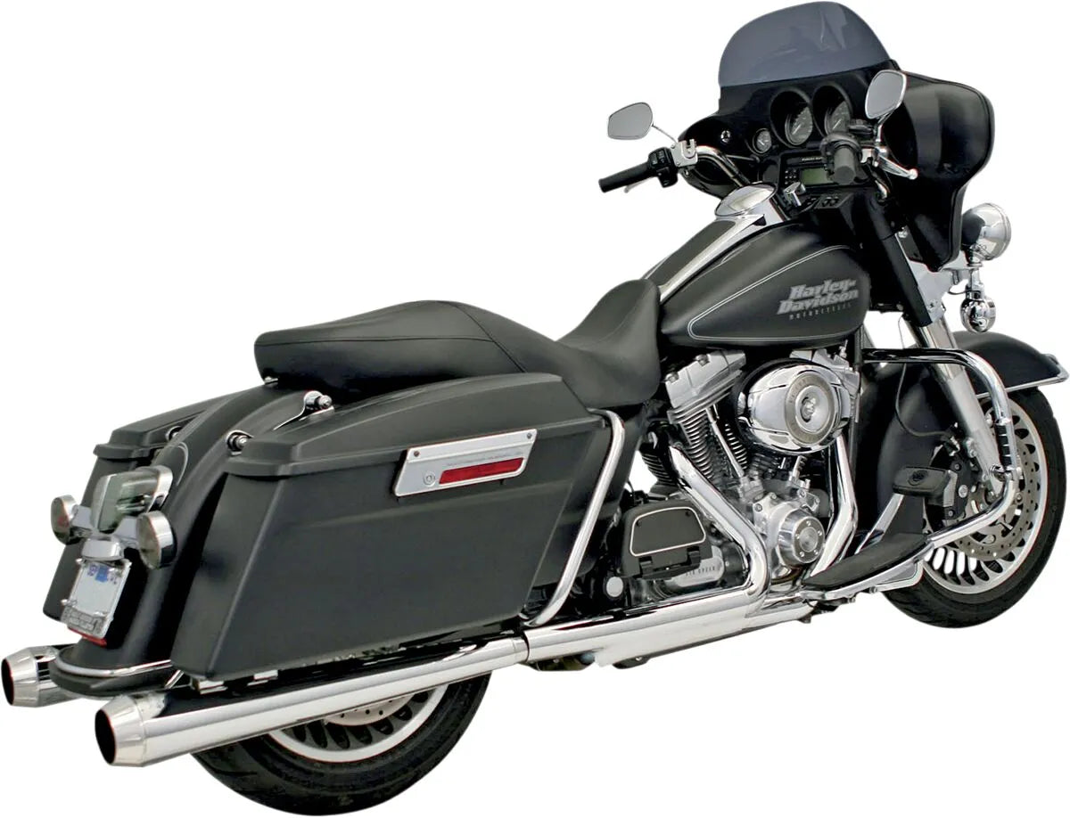 Bassani Xhaust Megaphone Tłumiki Slip-on - Chrom