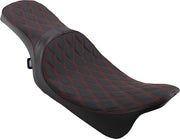 Drag Specialties Predator 2-up Seat - For Harley Davidson