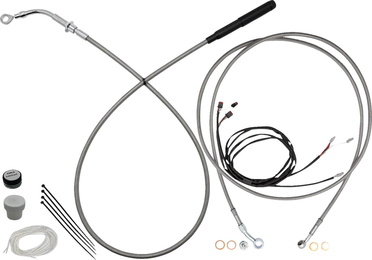 Fat Baggers Inc. EZ Install Kit for 10" Ape Hangers