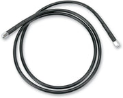 Uniwersalny przewód hamulcowy Drag Specialties 58" Czarny winyl