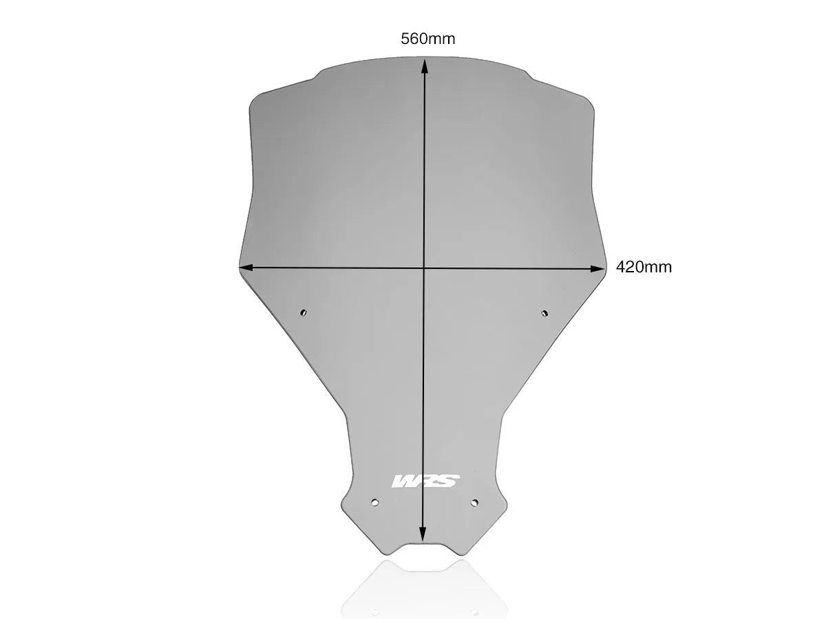 Wrs Windscreen Dark Smoke 22"