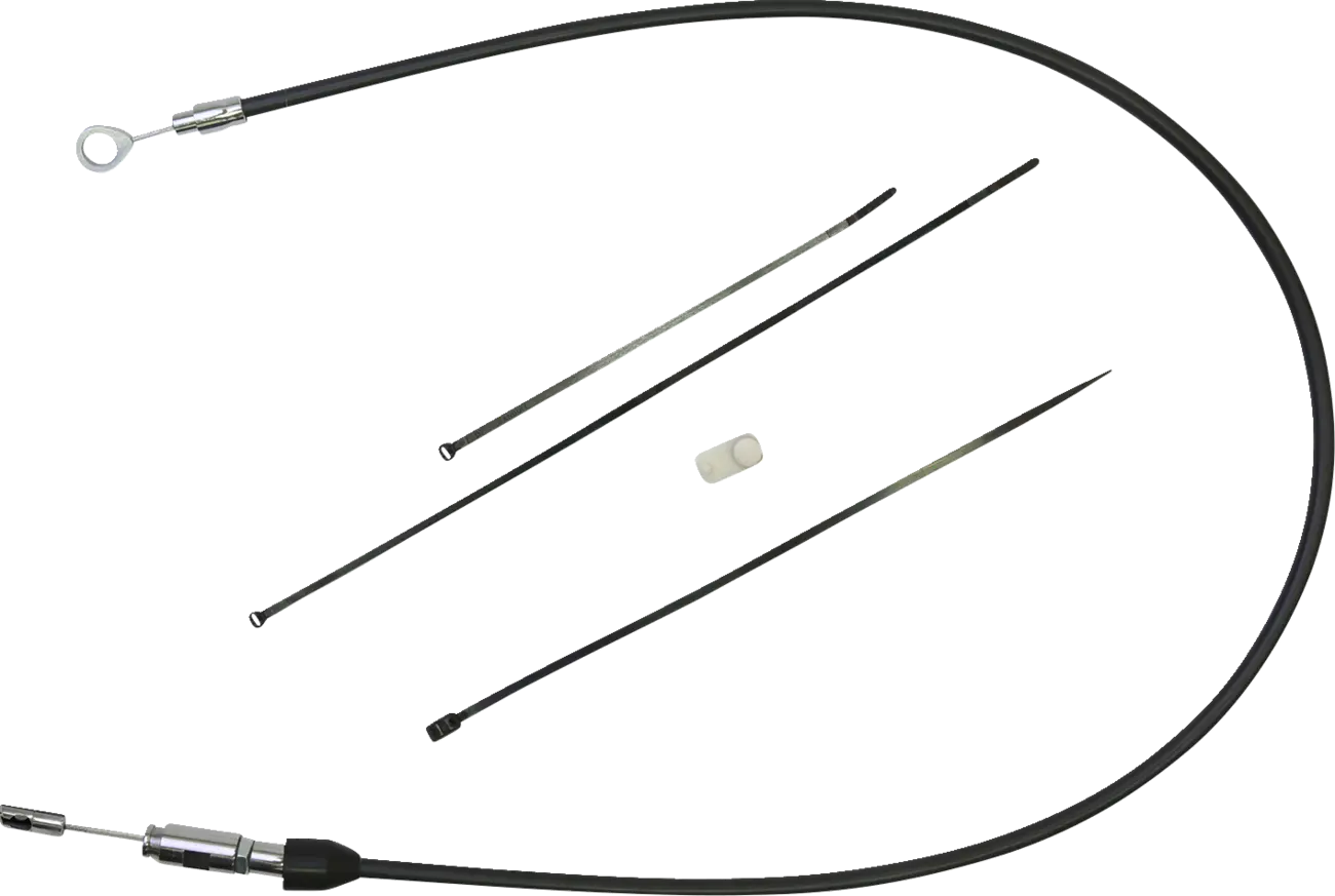 Drag Specialties Quick Connect Braided Upper Clutch Cable