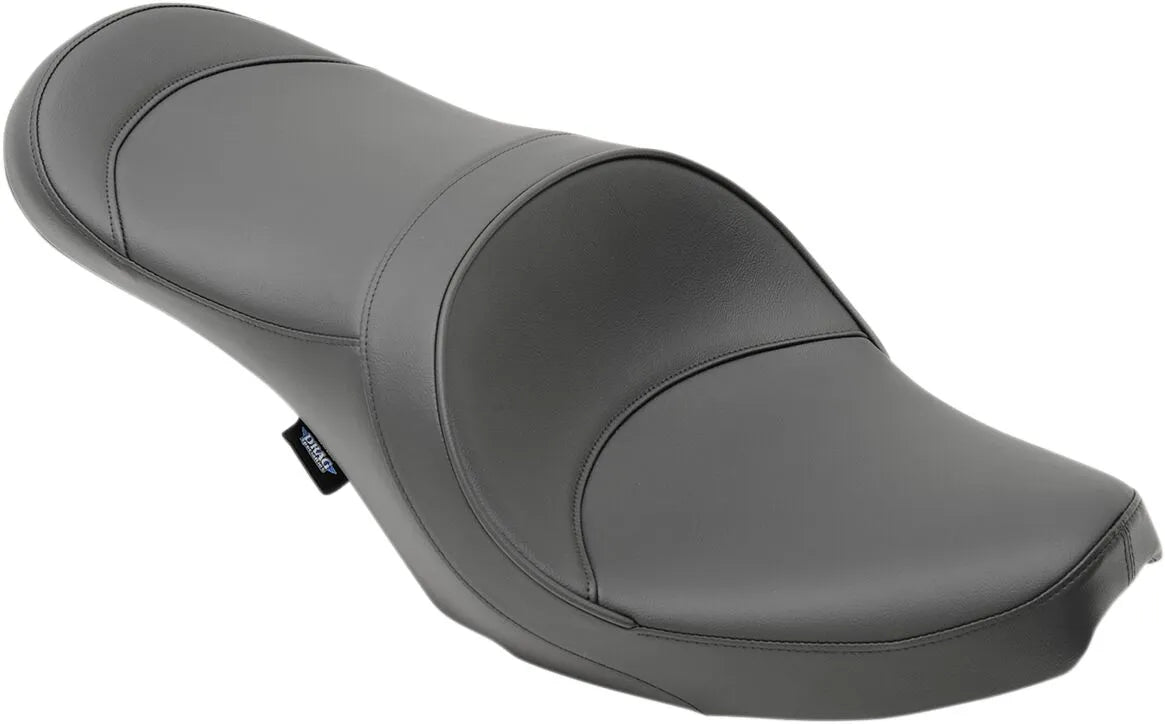 Drag Specialties 2-up Vinyl Seat - For Harley Davidson