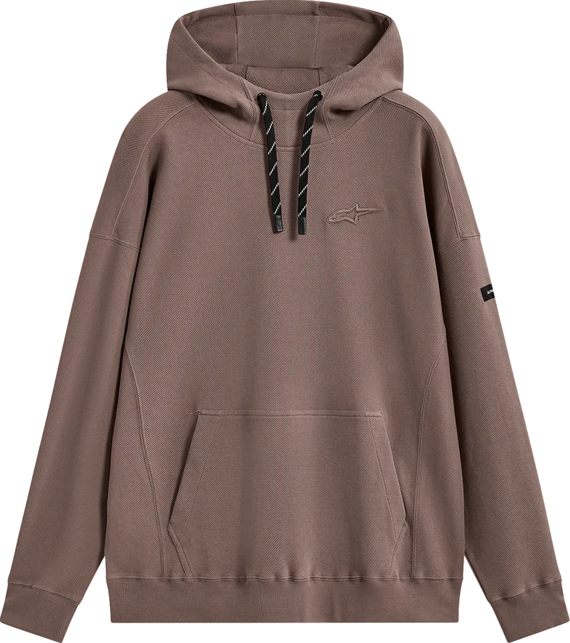 Alpinestars Camino Textured Oversized Pullover Hoodie Taupe