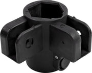 HX Black Bottom Corner Fitting for 10' x 15' Canopy