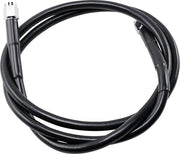 Drag Specialties Uniwersalny Przewód Hamulcowy 44" Czarny Winyl