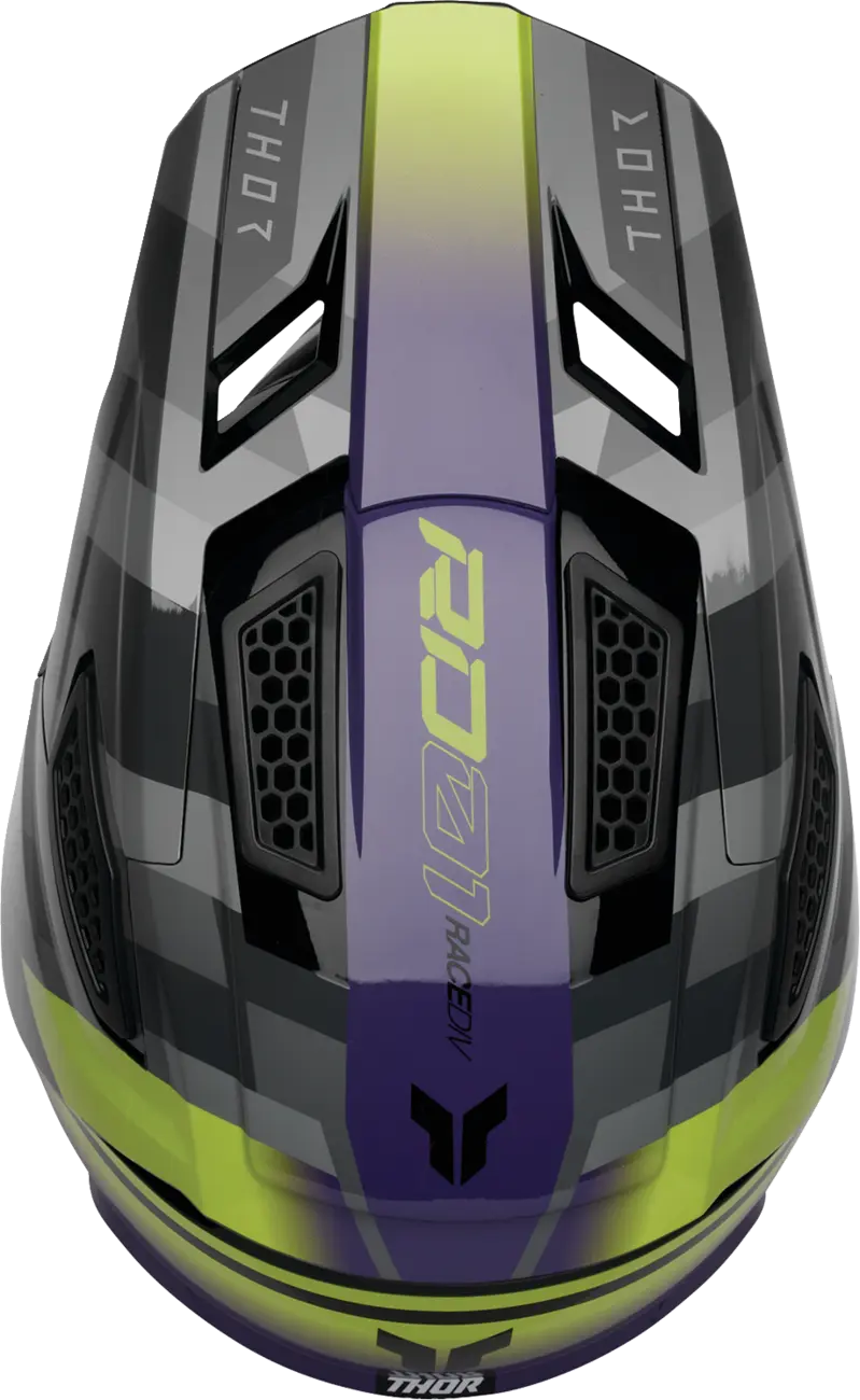 Thor Fleet Camber Helmet Black/Purple