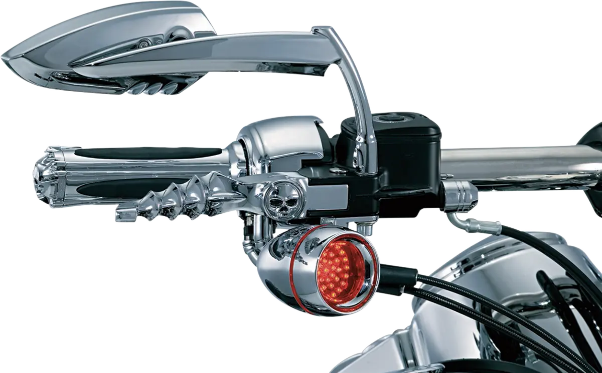 Kuryakyn Scythe Mirrors - Knife Style