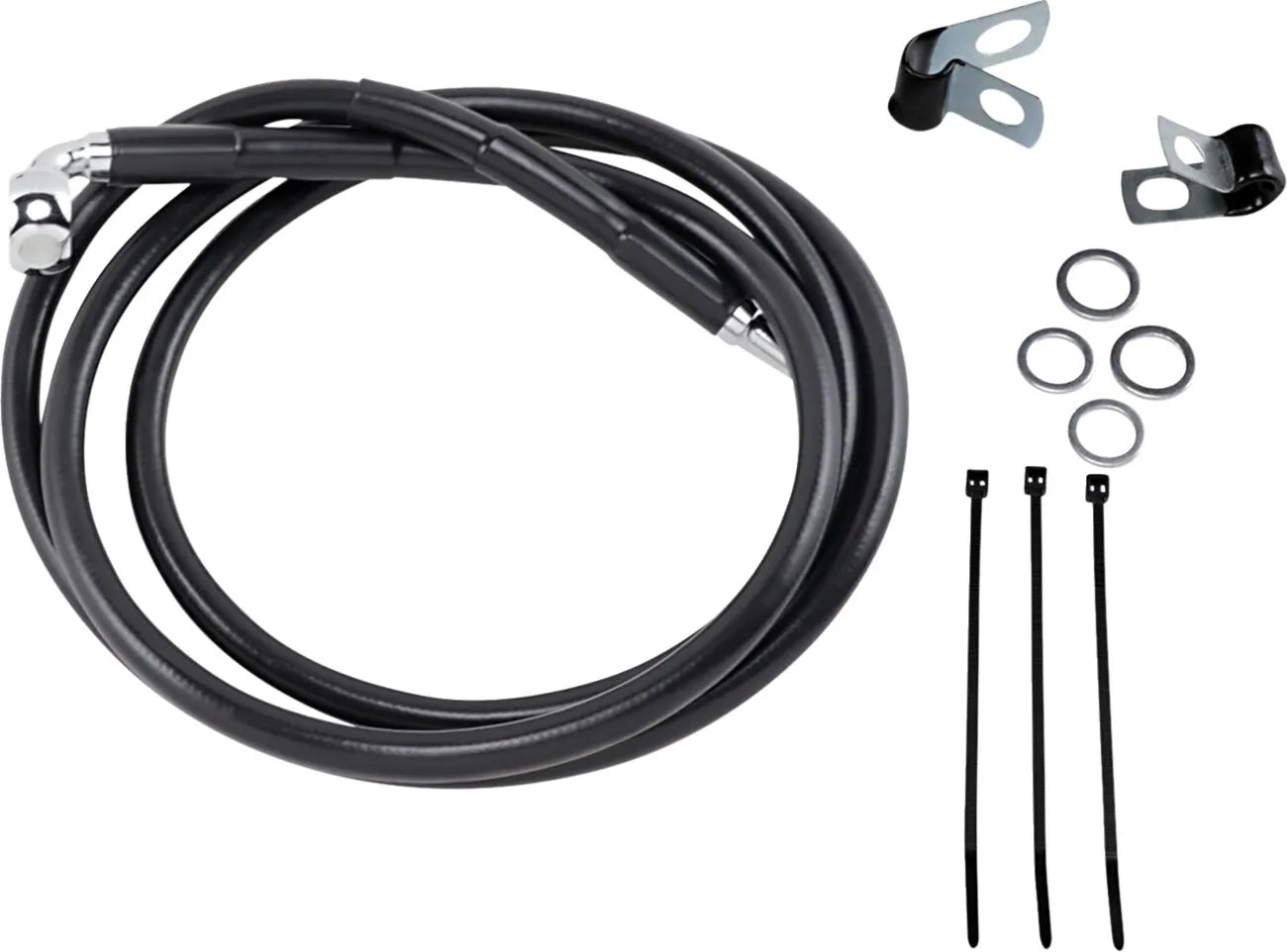Drag Specialties Zestaw przedłużonego przewodu hamulcowego 52-7/8"
