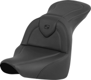 Saddlemen Roadsofa Seat - Enhanced Comfort - For Harley Davidson
