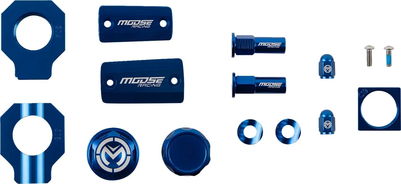 Moose Offroad Bling Pack Kit, Anodized Blue